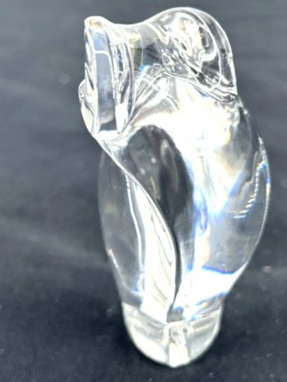 Dansk Ram Figurine Lead Crystal Austria Clear 3.75